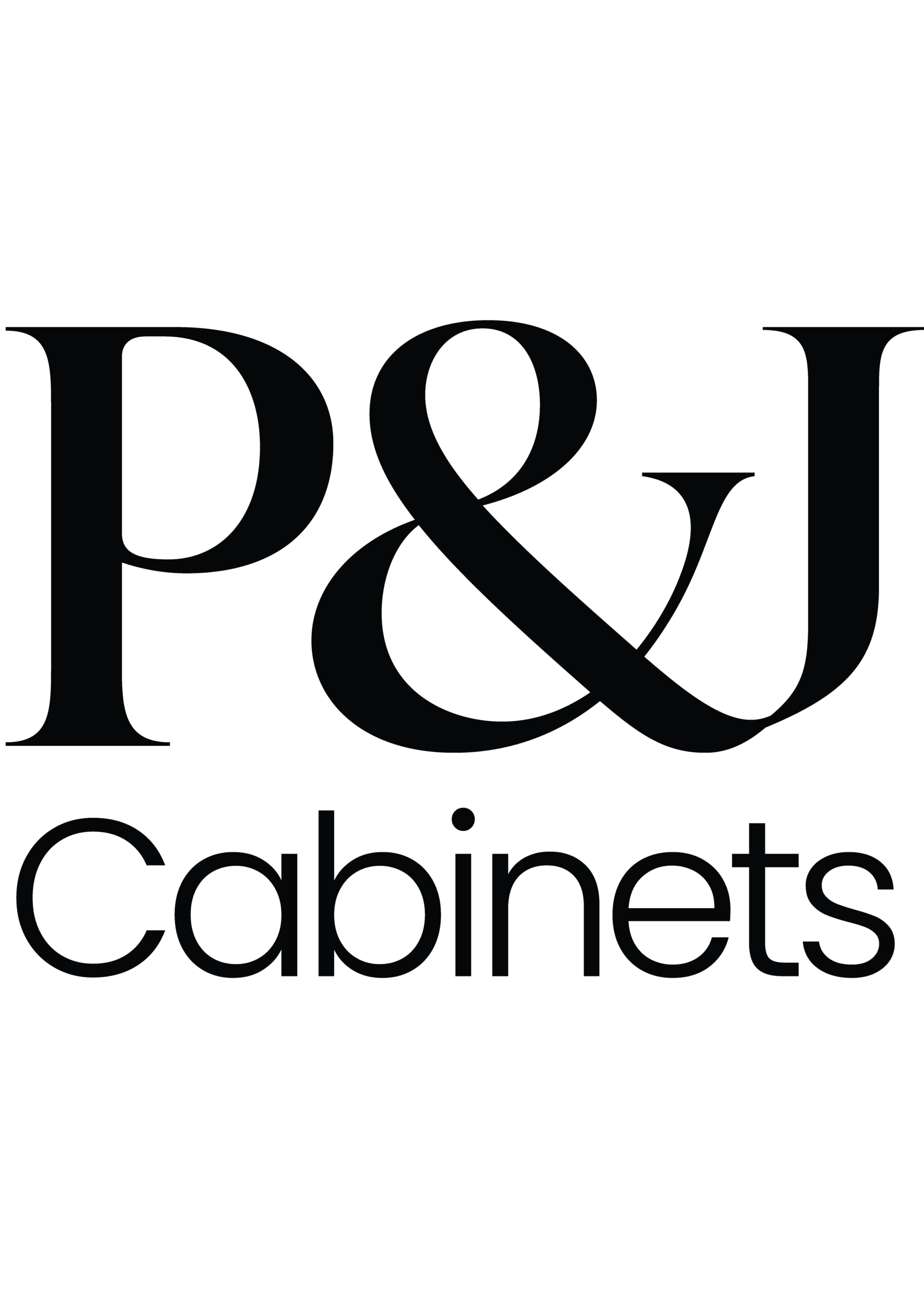 Header P&J Cabinets Logo